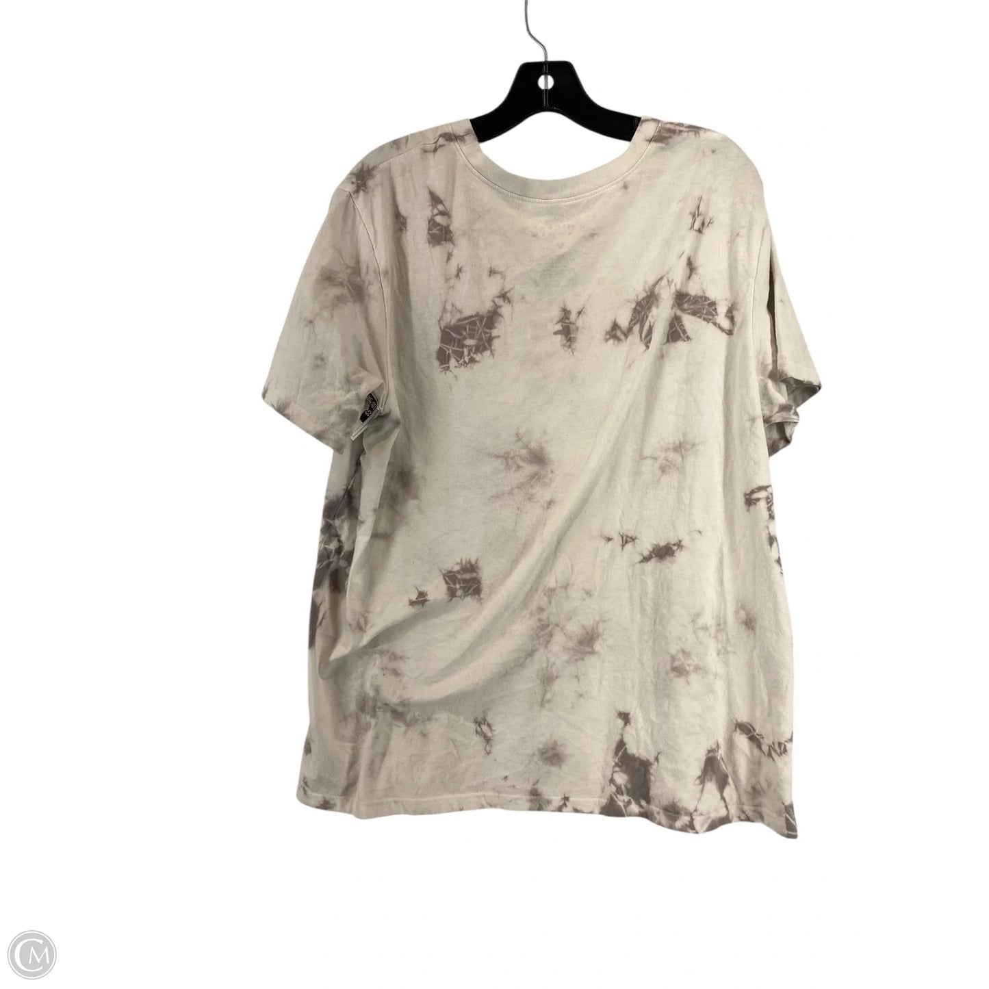 Top Short Sleeve Basic By Disney Store In Tie Dye Print, Size: 2x