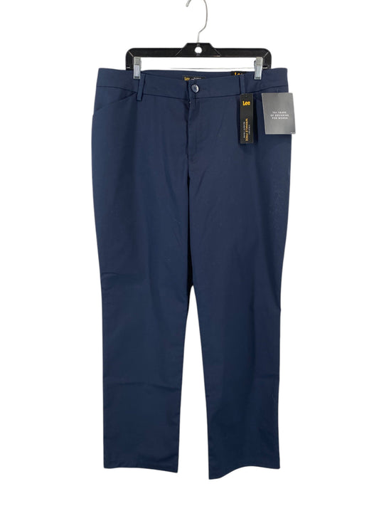 Pants Chinos & Khakis By Lee In Navy, Size: 16