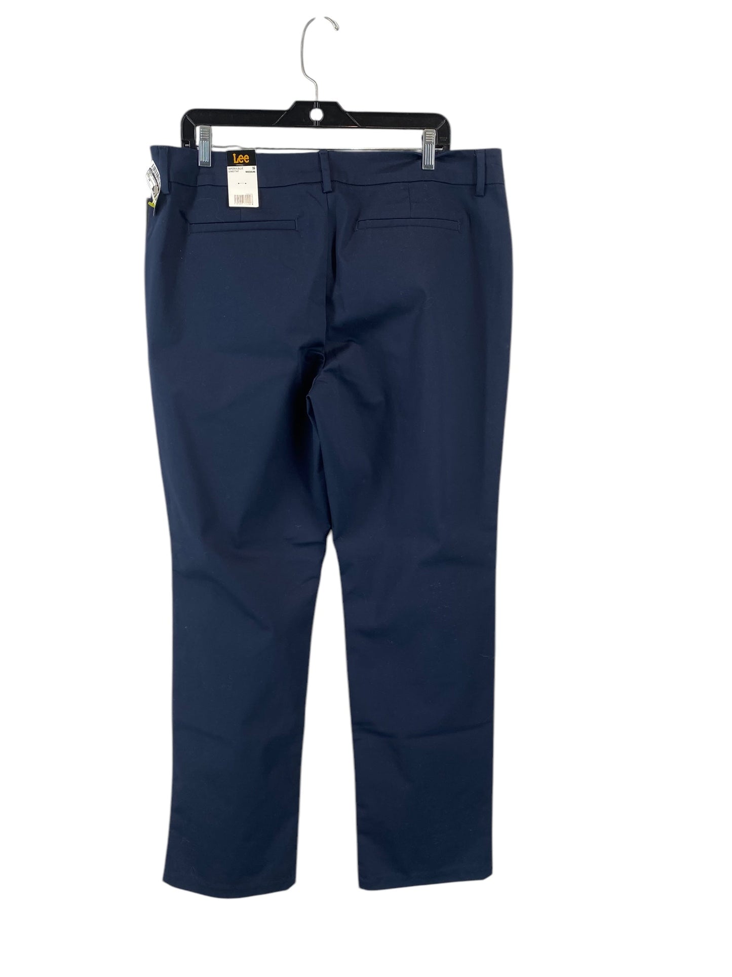 Pants Chinos & Khakis By Lee In Navy, Size: 16