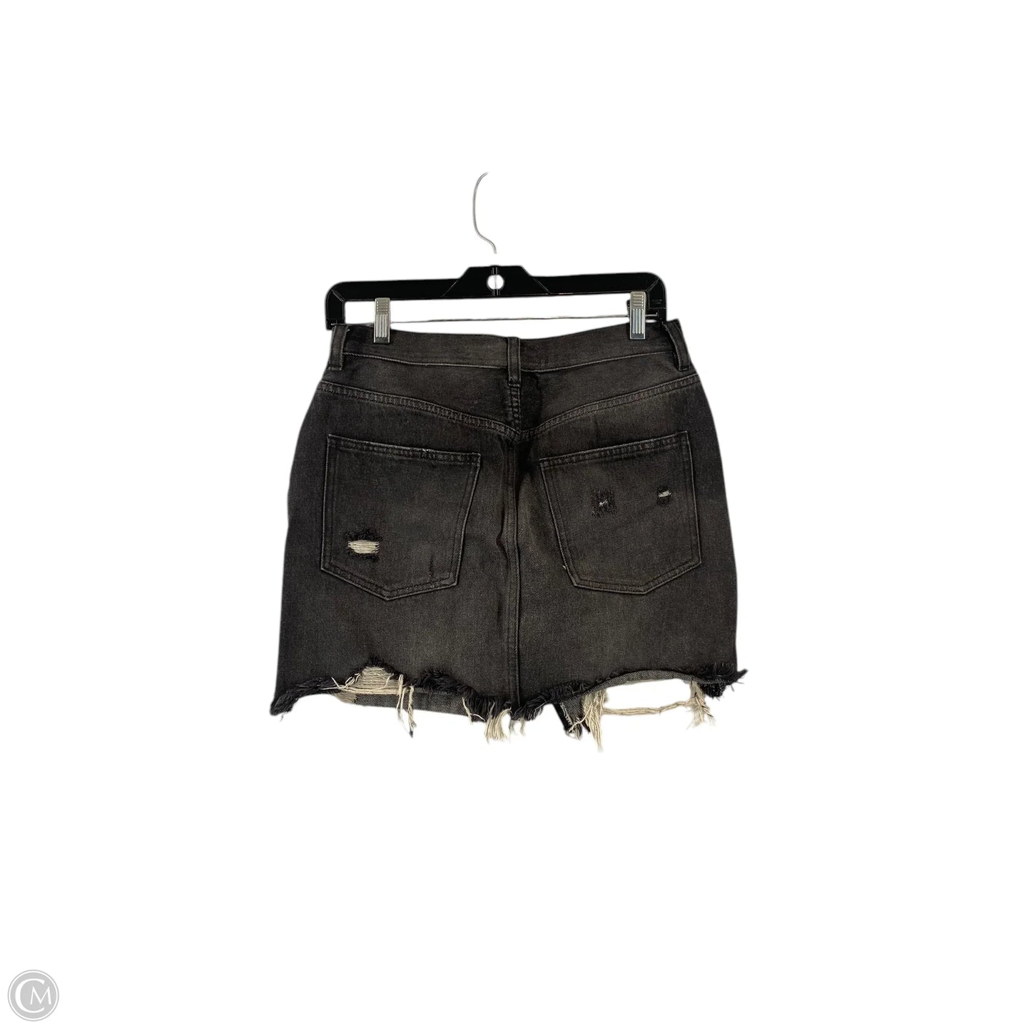 Skirt Mini & Short By We The Free In Black Denim, Size: 2