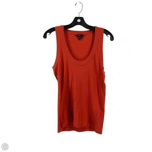 Top Sleeveless By Banana Republic In Red, Size: L