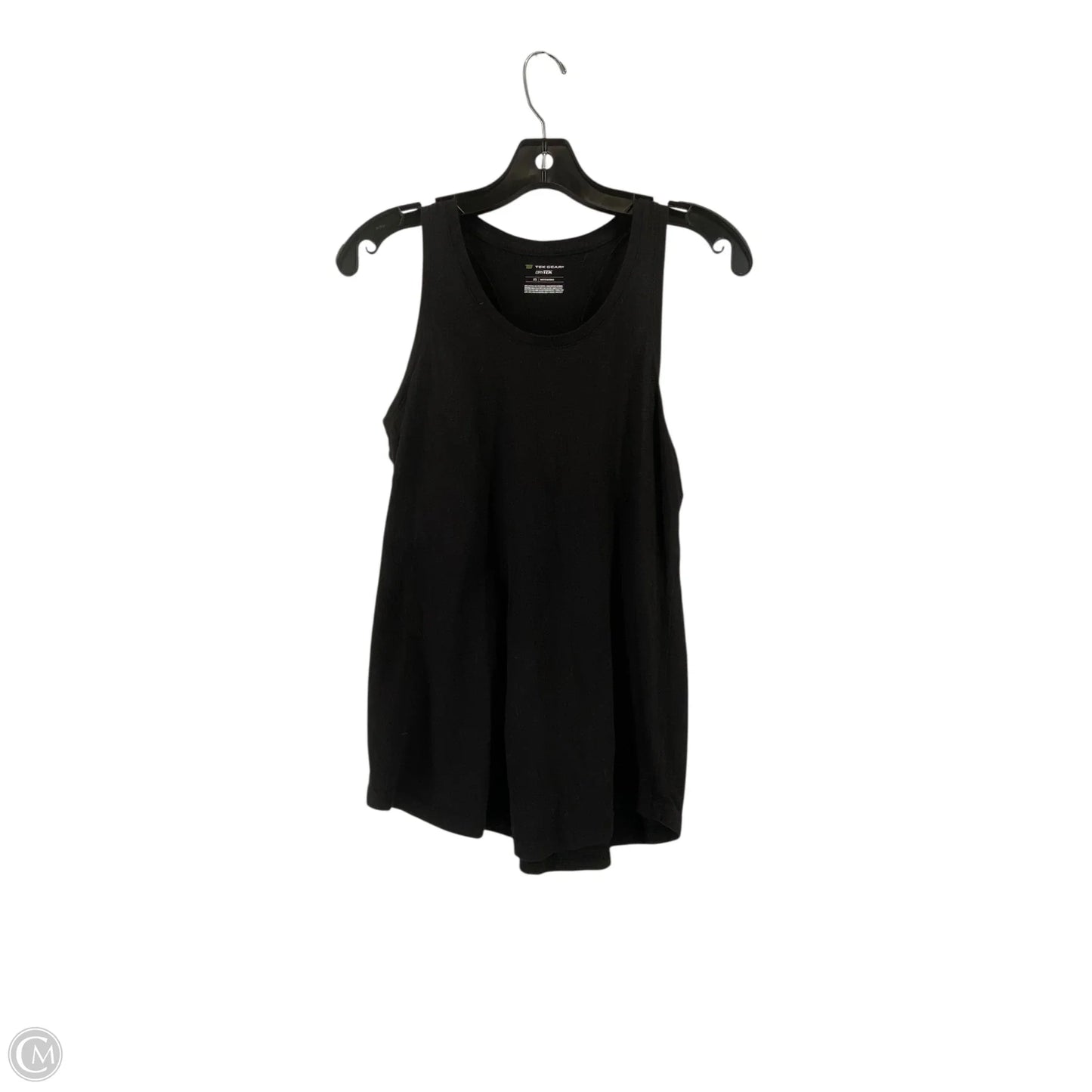 Athletic Tank Top By Tek Gear In Black, Size: Xs