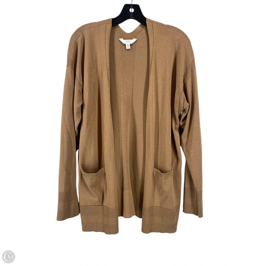 Cardigan By Time And Tru In Tan, Size: M