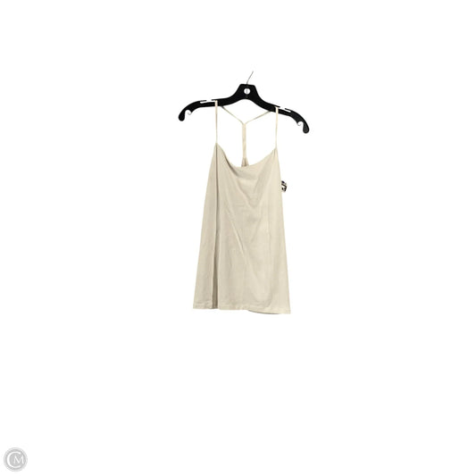 Athletic Tank Top By Lululemon In White, Size: 8