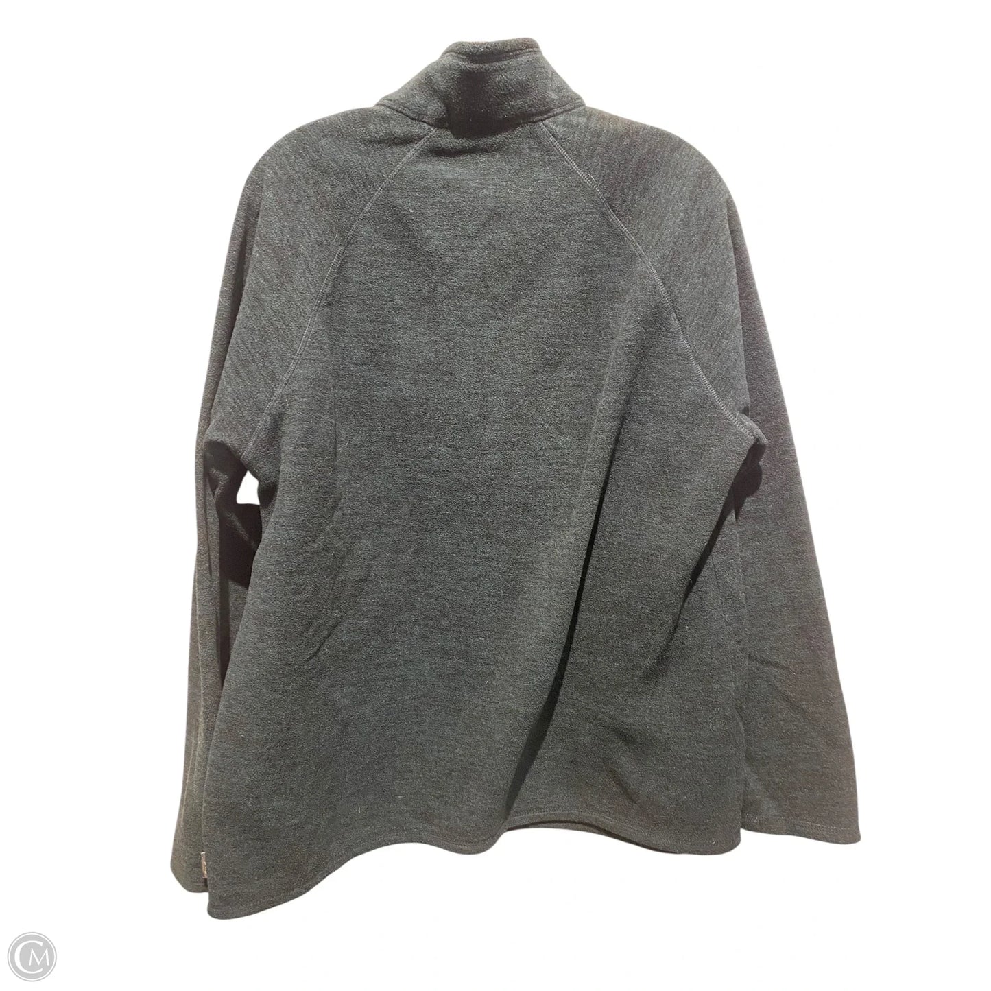 Jacket Fleece By Eddie Bauer In Green, Size: Xl