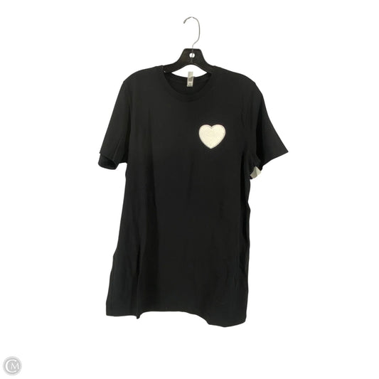 Top Short Sleeve Basic By Bella + Canvas In Black, Size: L