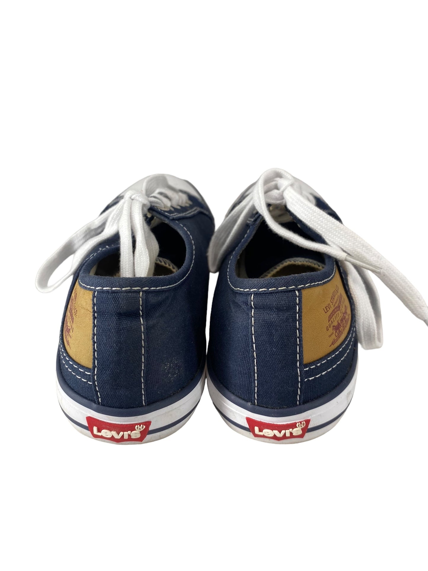 Navy Shoes Sneakers Levis, Size 7.5