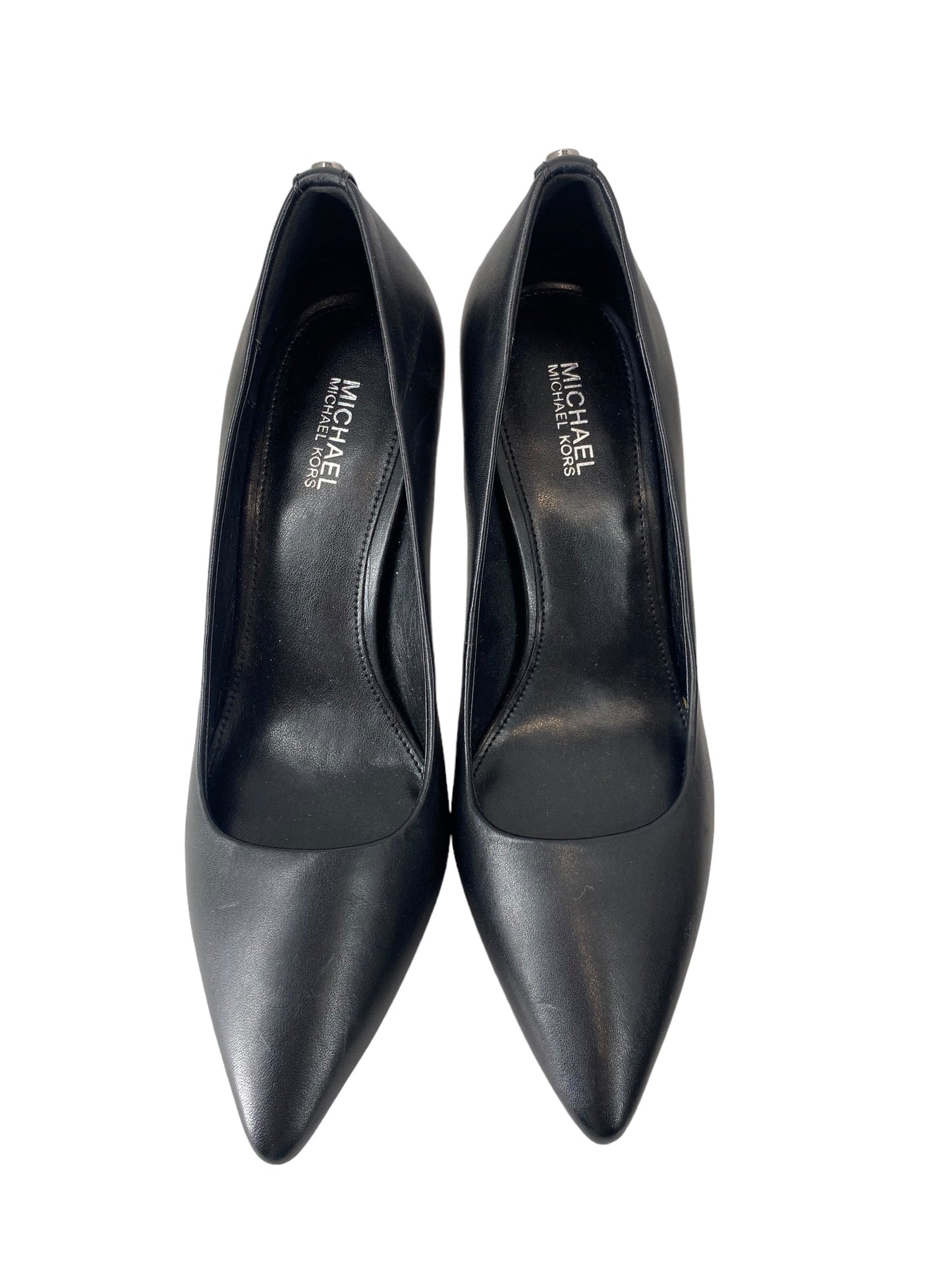Black Shoes Heels Stiletto Michael By Michael Kors, Size 6