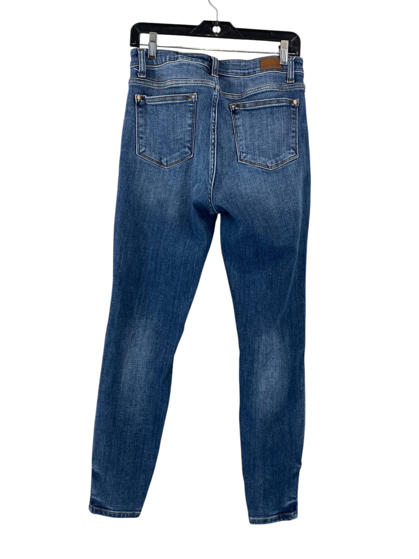 Jeans Skinny By Judy Blue In Blue Denim, Size: 0