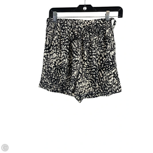 Shorts By H&m In Black & White, Size: S