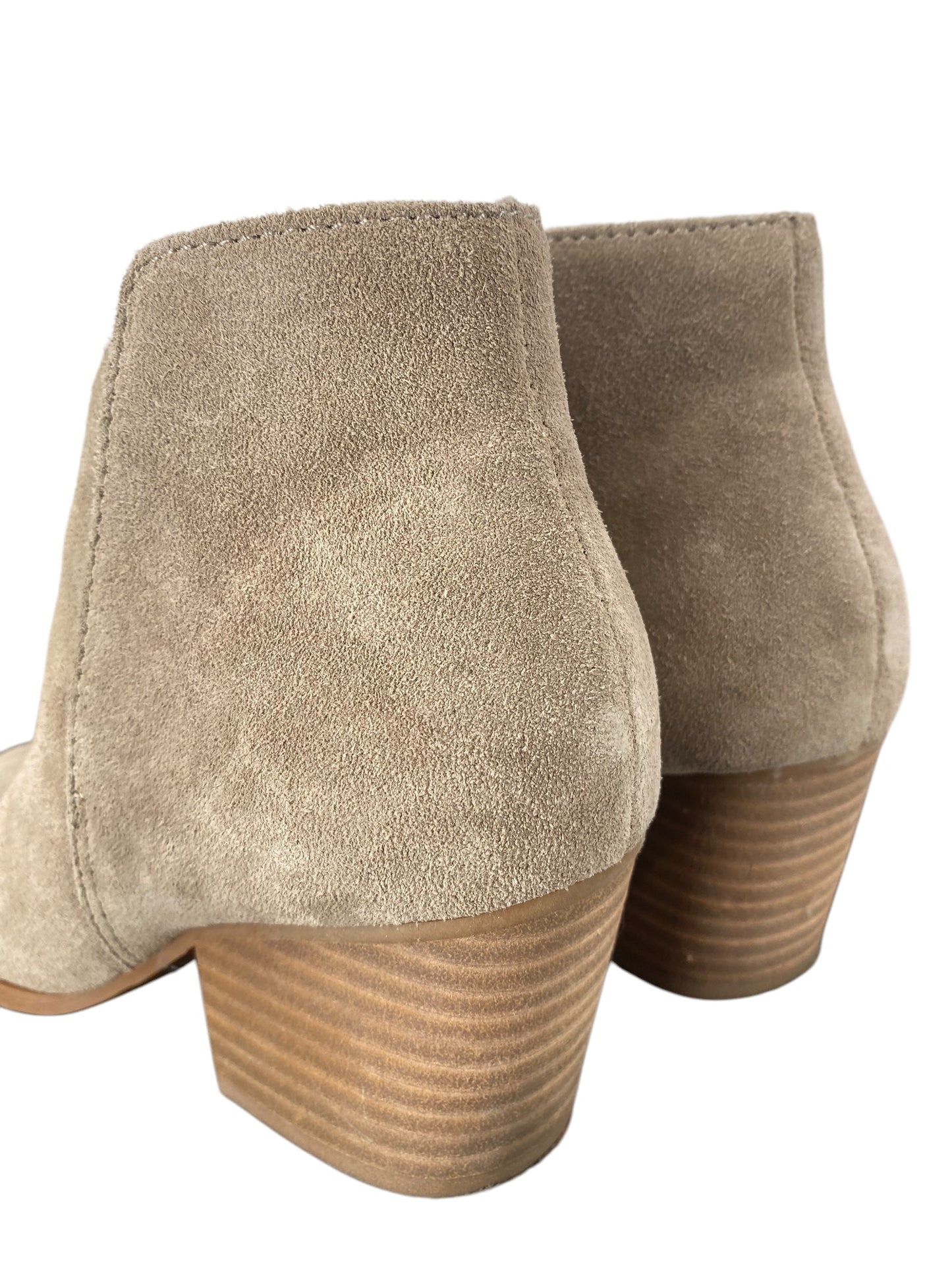 Boots Ankle Heels By Dolce Vita In Tan, Size: 6.5