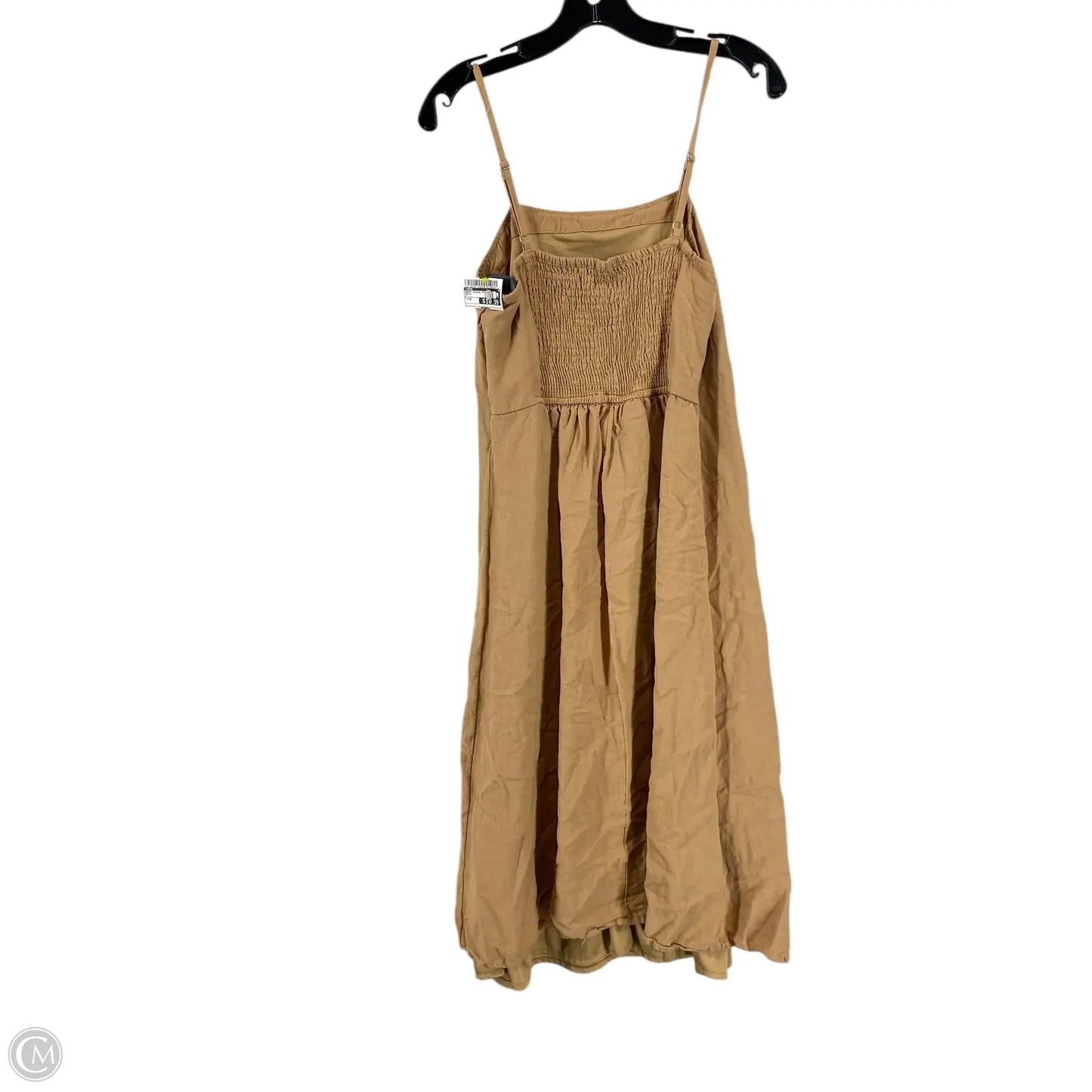Dress Casual Midi By Japna In Brown, Size: M