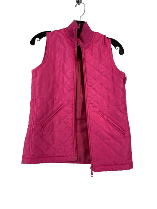 Pink Vest Puffer & Quilted Lilly Pulitzer, Size Xs