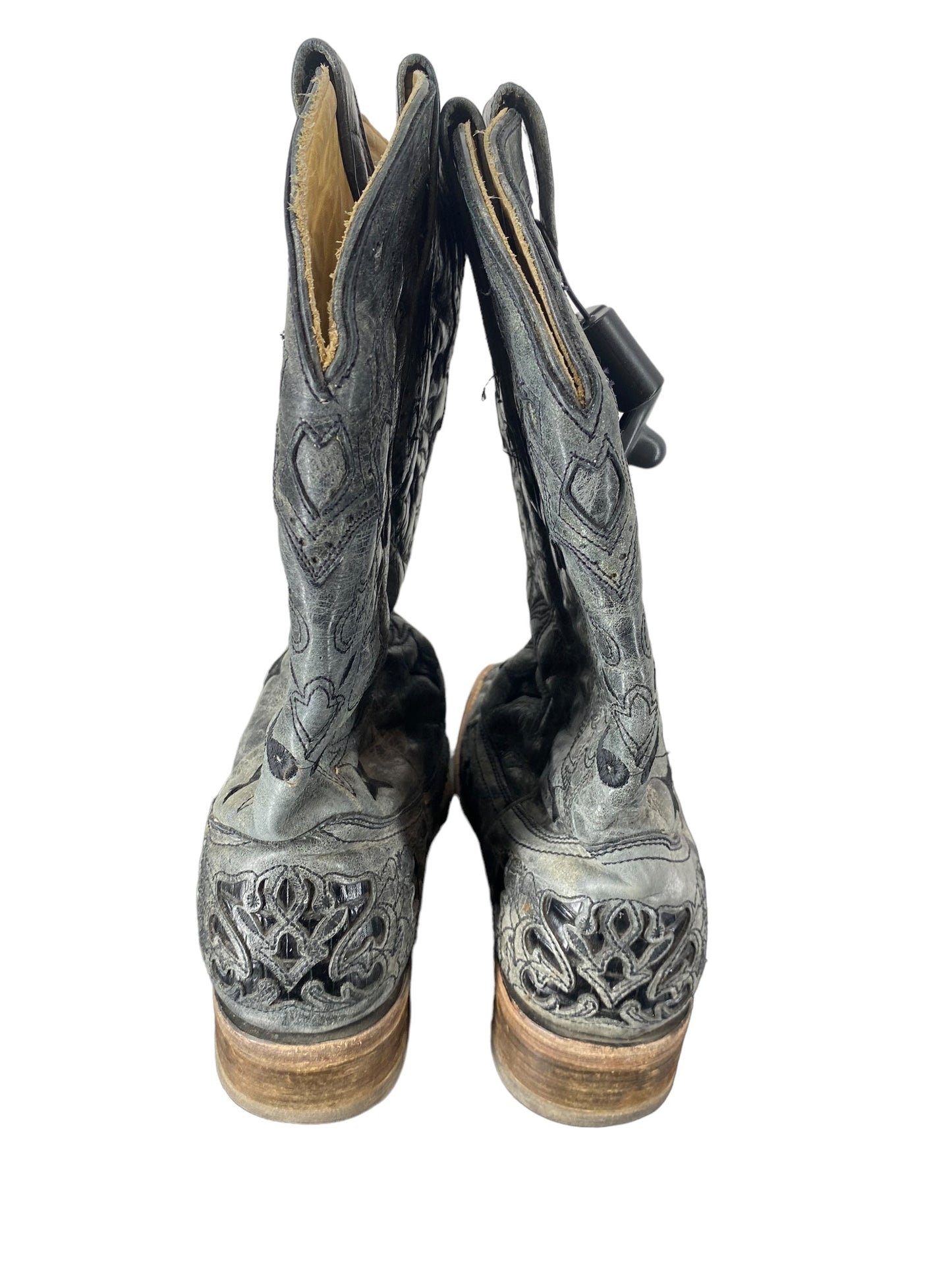 Black Boots Western Corral, Size 10