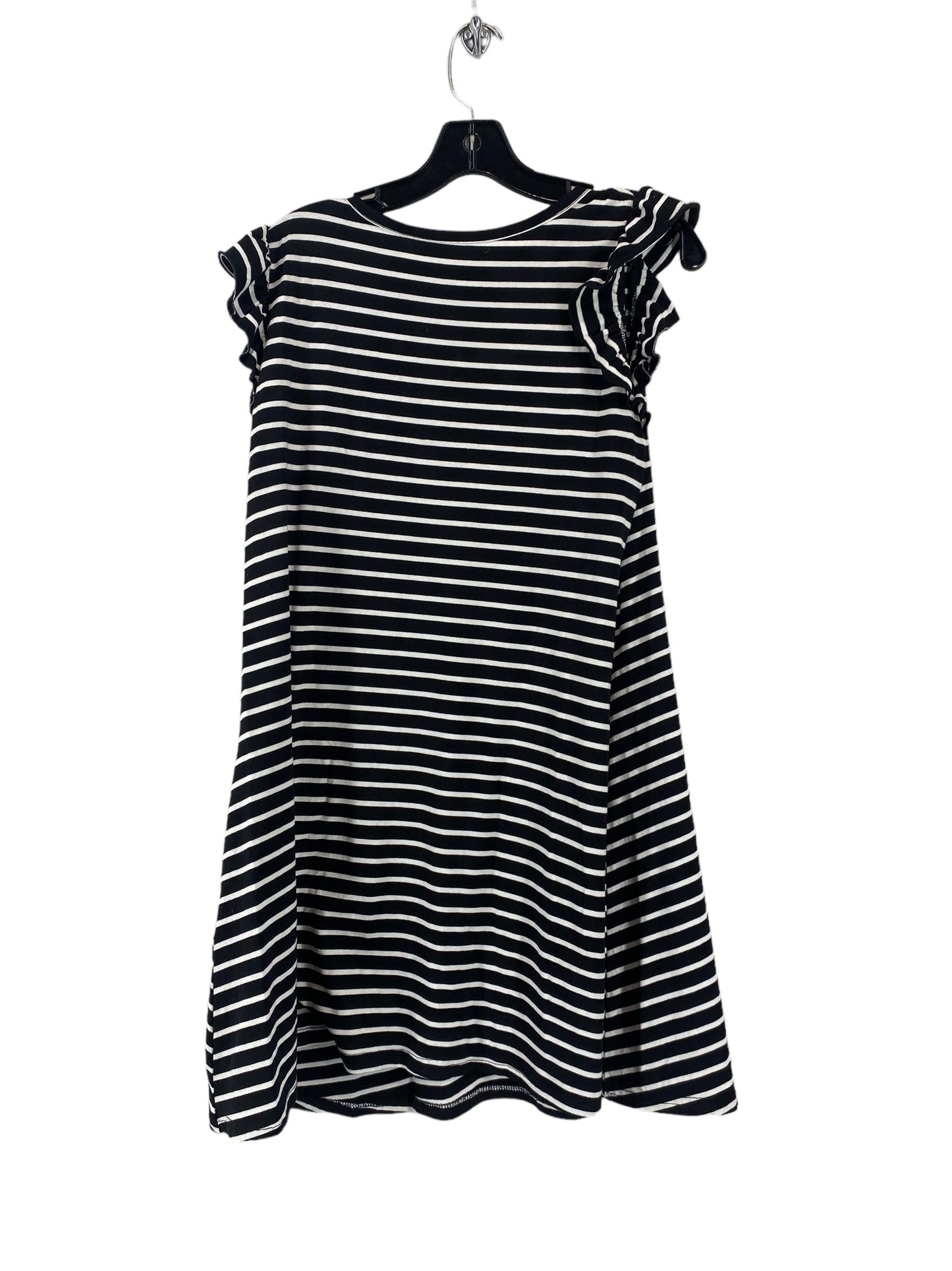 Black & White Dress Casual Short Shein, Size M