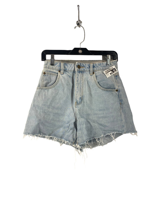 Blue Denim Shorts Rollas, Size 26