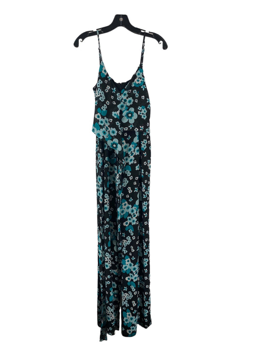 Black & Blue Jumpsuit Michael By Michael Kors, Size S