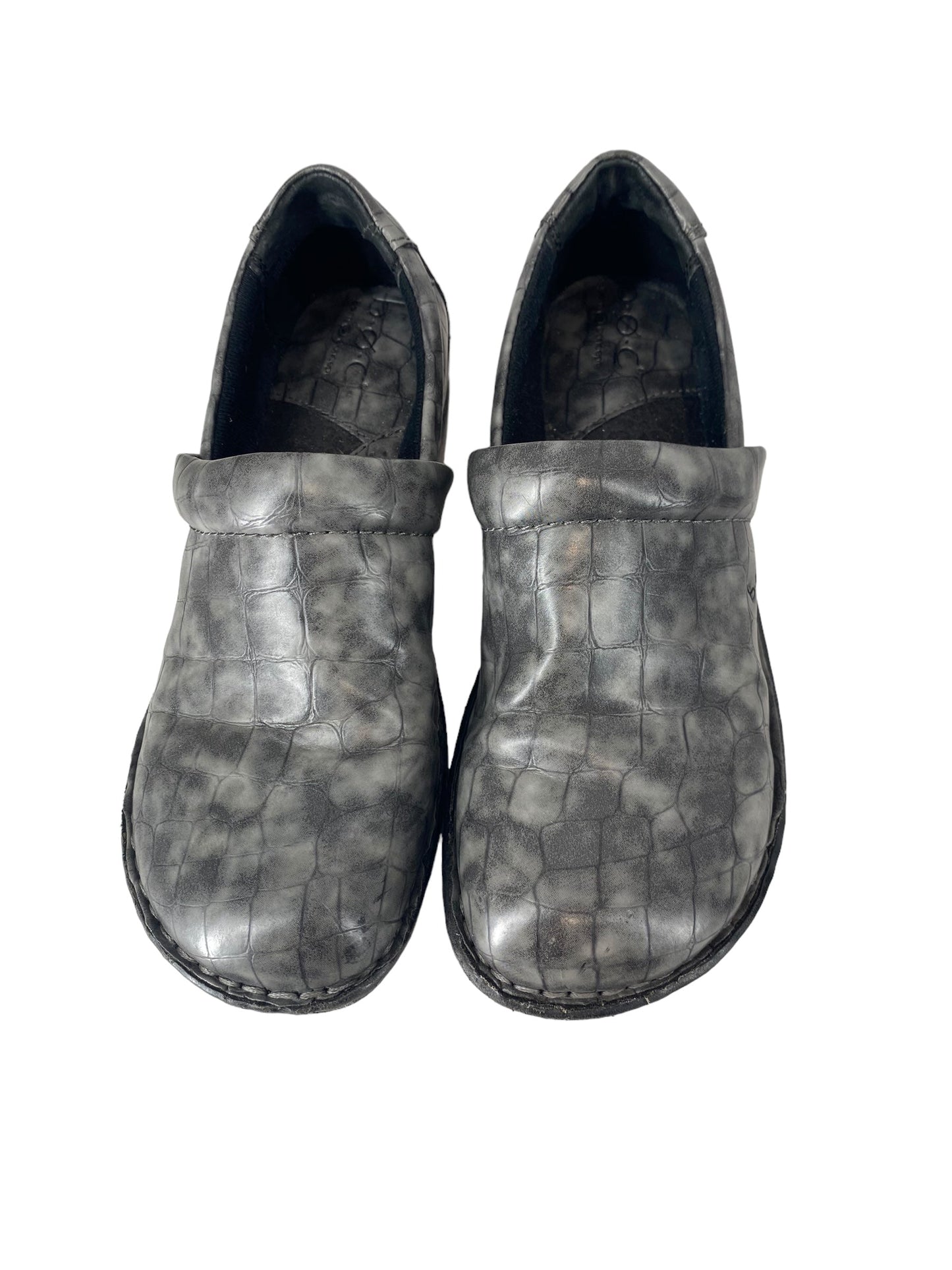 Grey Shoes Flats Boc, Size 7.5