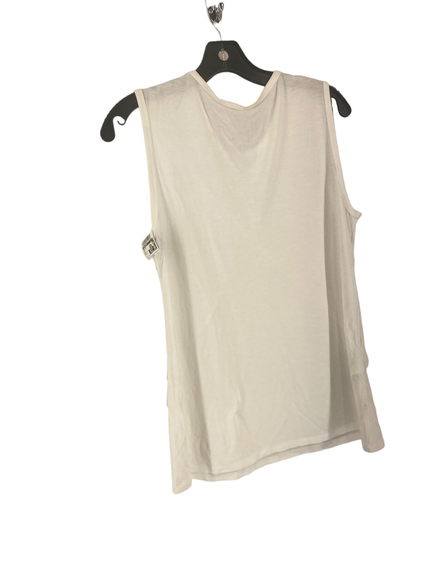 Tank Top By Bcbgmaxazria In White, Size: S