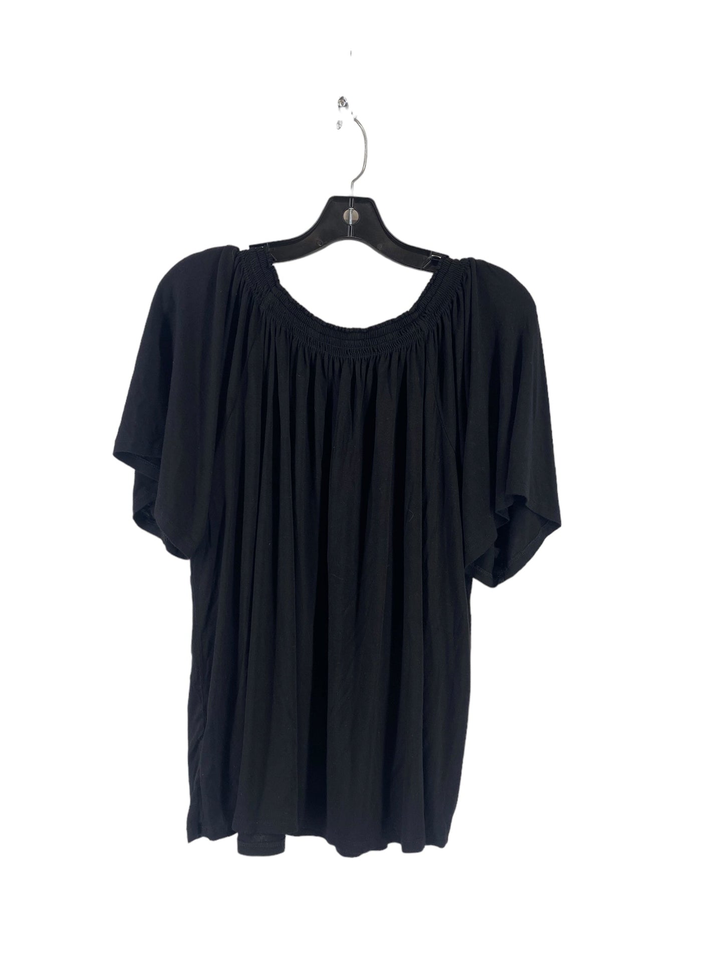 Top 3/4 Sleeve By Michael By Michael Kors In Black, Size: 3x