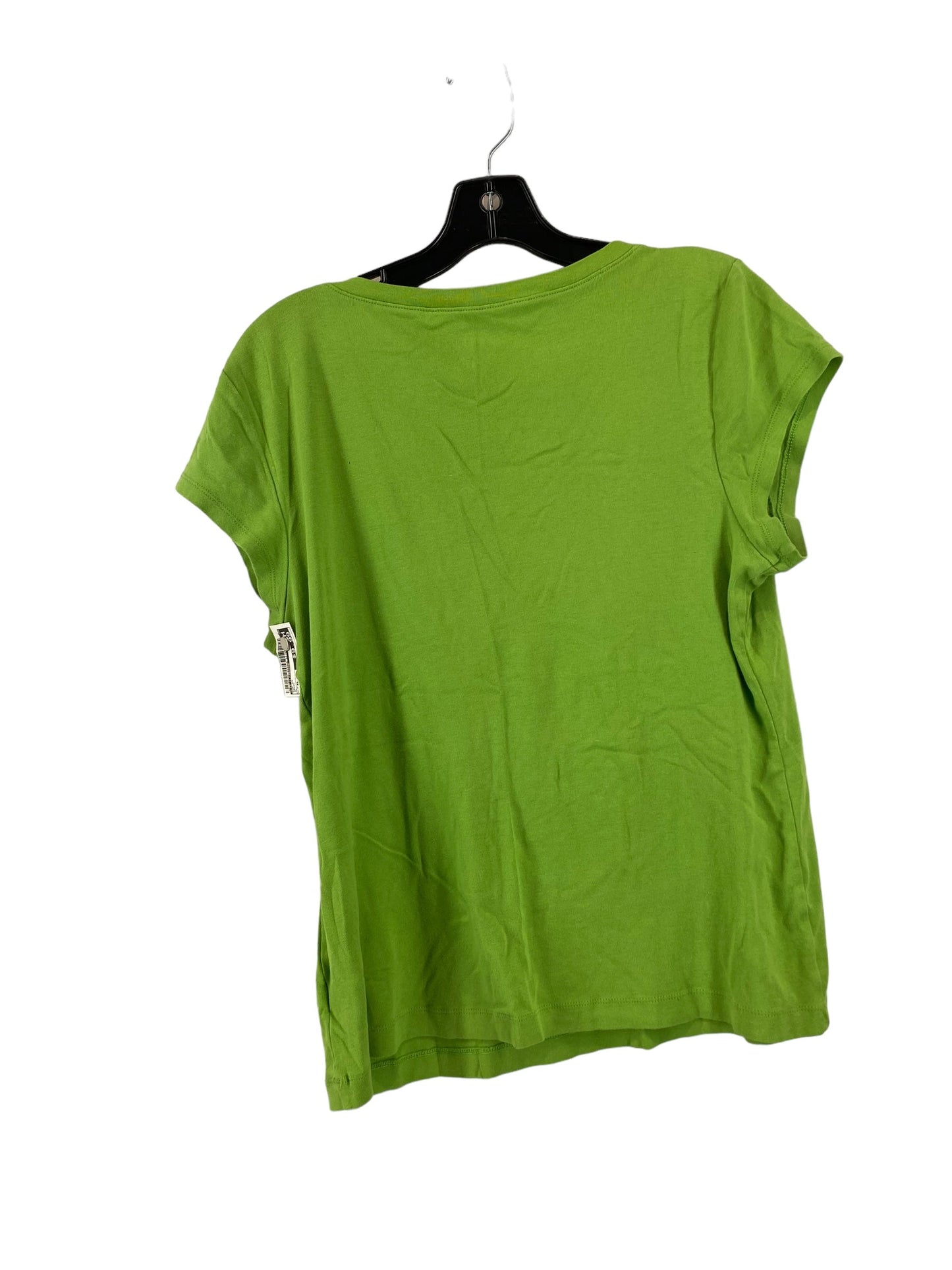 Top Short Sleeve By Liz Claiborne In Green, Size: Xl