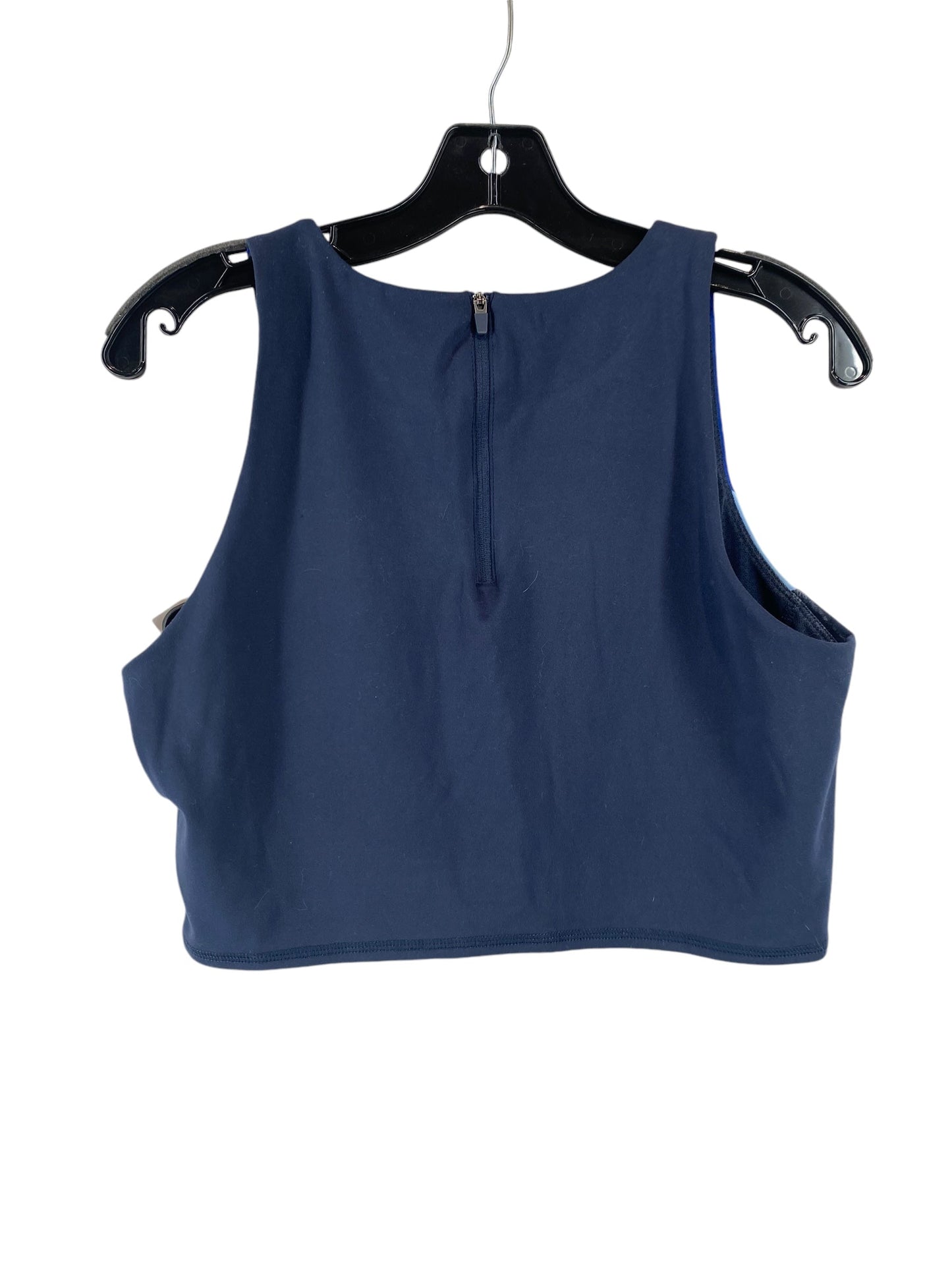 Athletic Tank Top By Clothes Mentor In Blue, Size: L