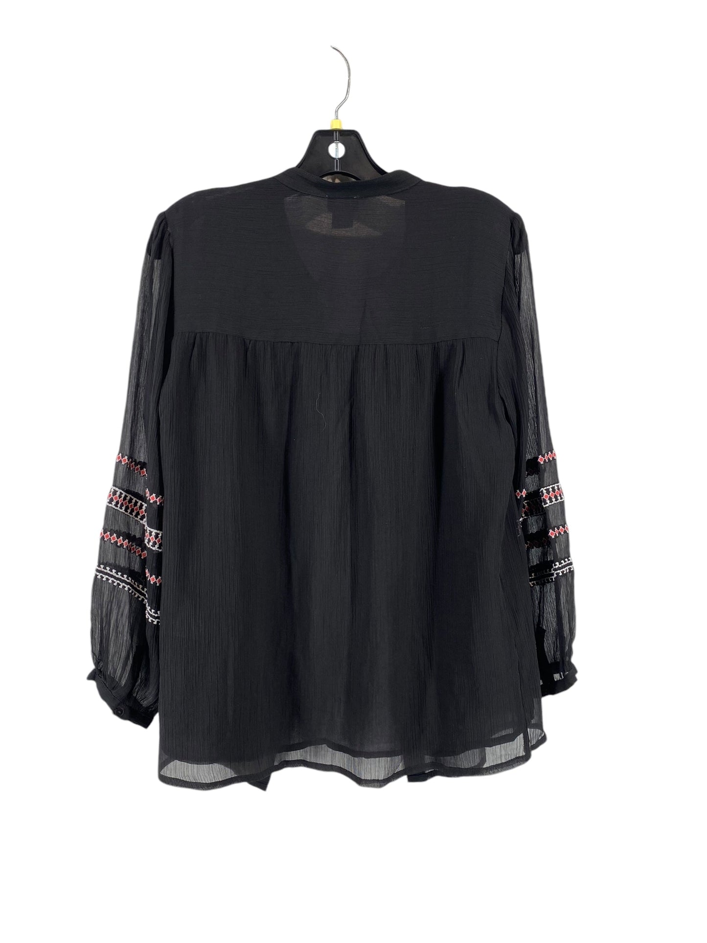 Top Long Sleeve By Chicos In Black, Size: 1