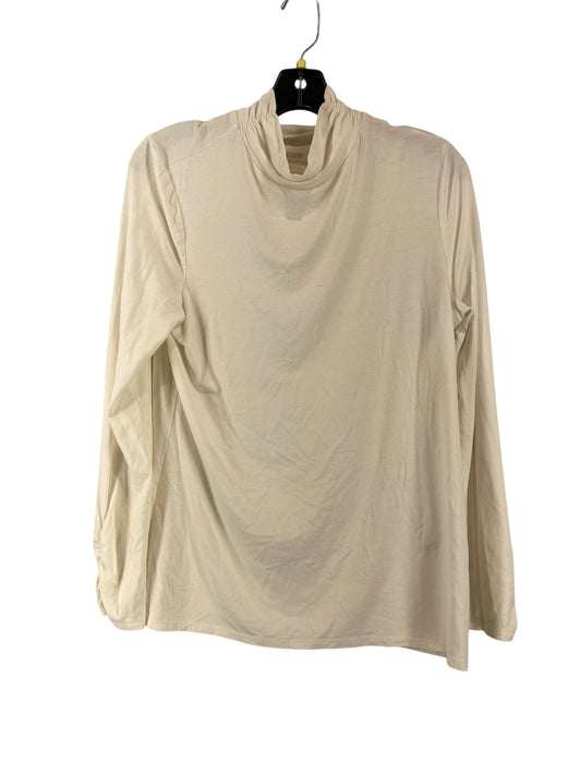 Top Long Sleeve By Chicos In White, Size: 1