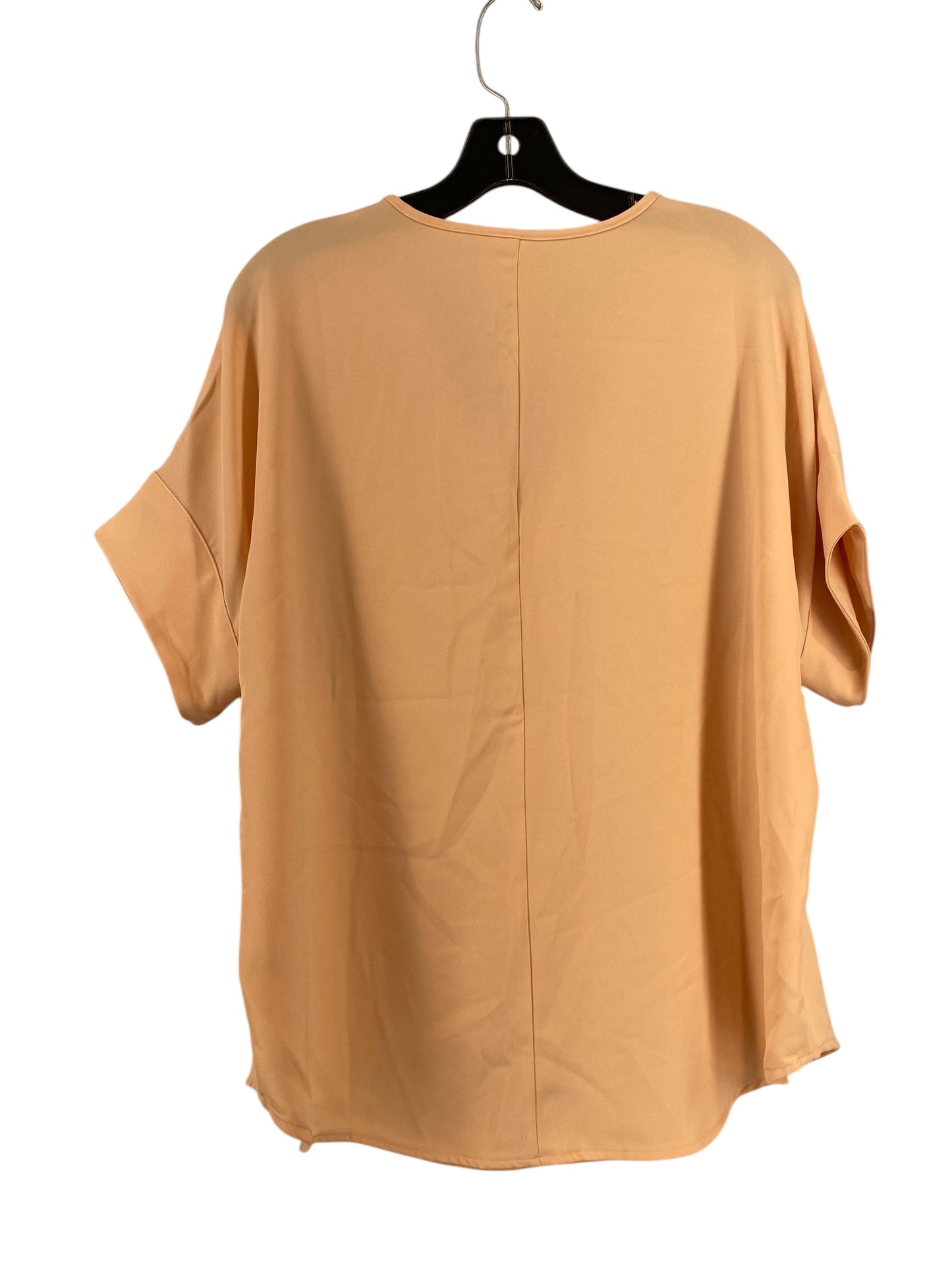 Top Short Sleeve By Zenana Outfitters In Peach, Size: S