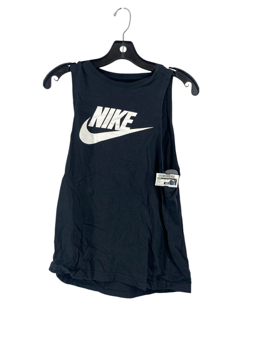 Athletic Tank Top By Nike In Black, Size: S