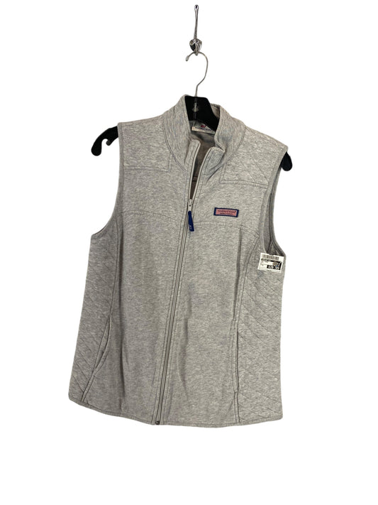 Vest Fleece By Vineyard Vines In Grey, Size: S