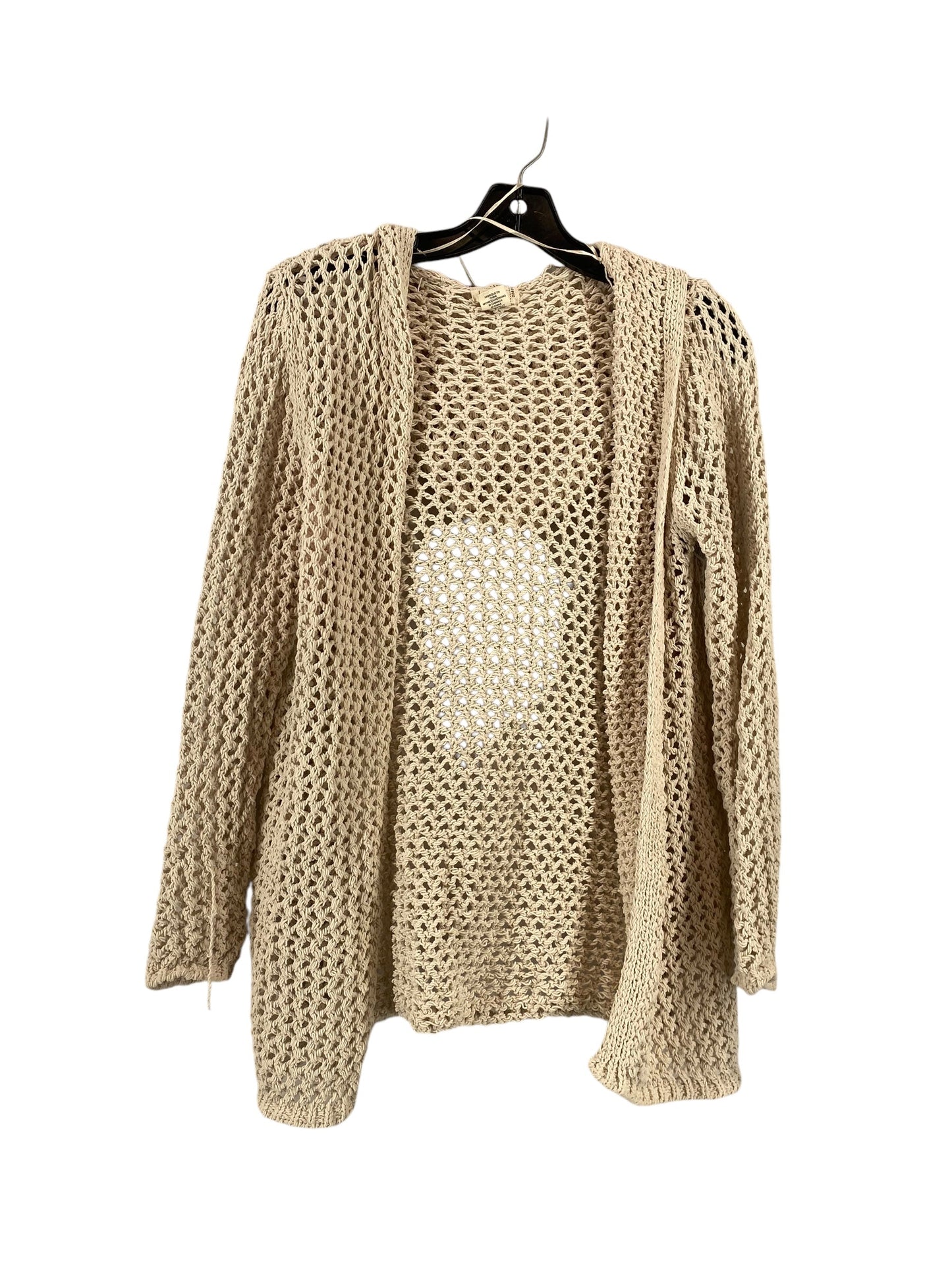 Cardigan By Nicole Miller In Cream, Size: Xs