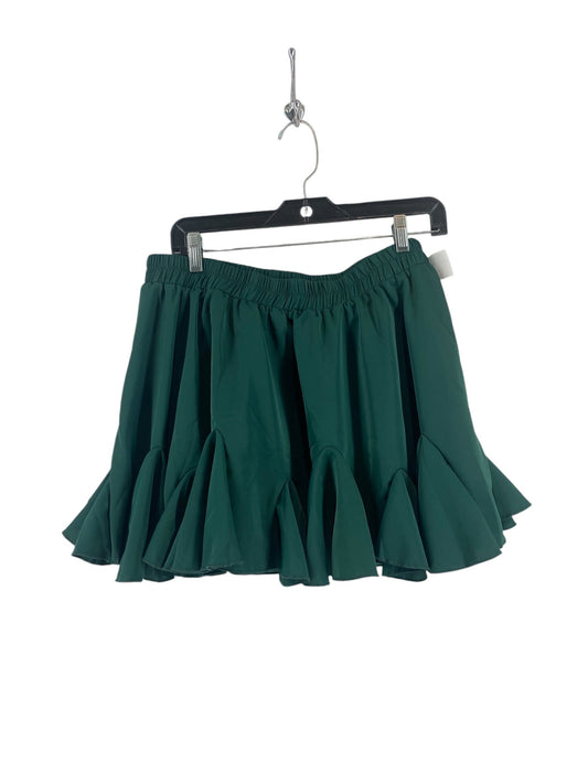 Skirt Mini & Short By Clothes Mentor In Green, Size: 2x