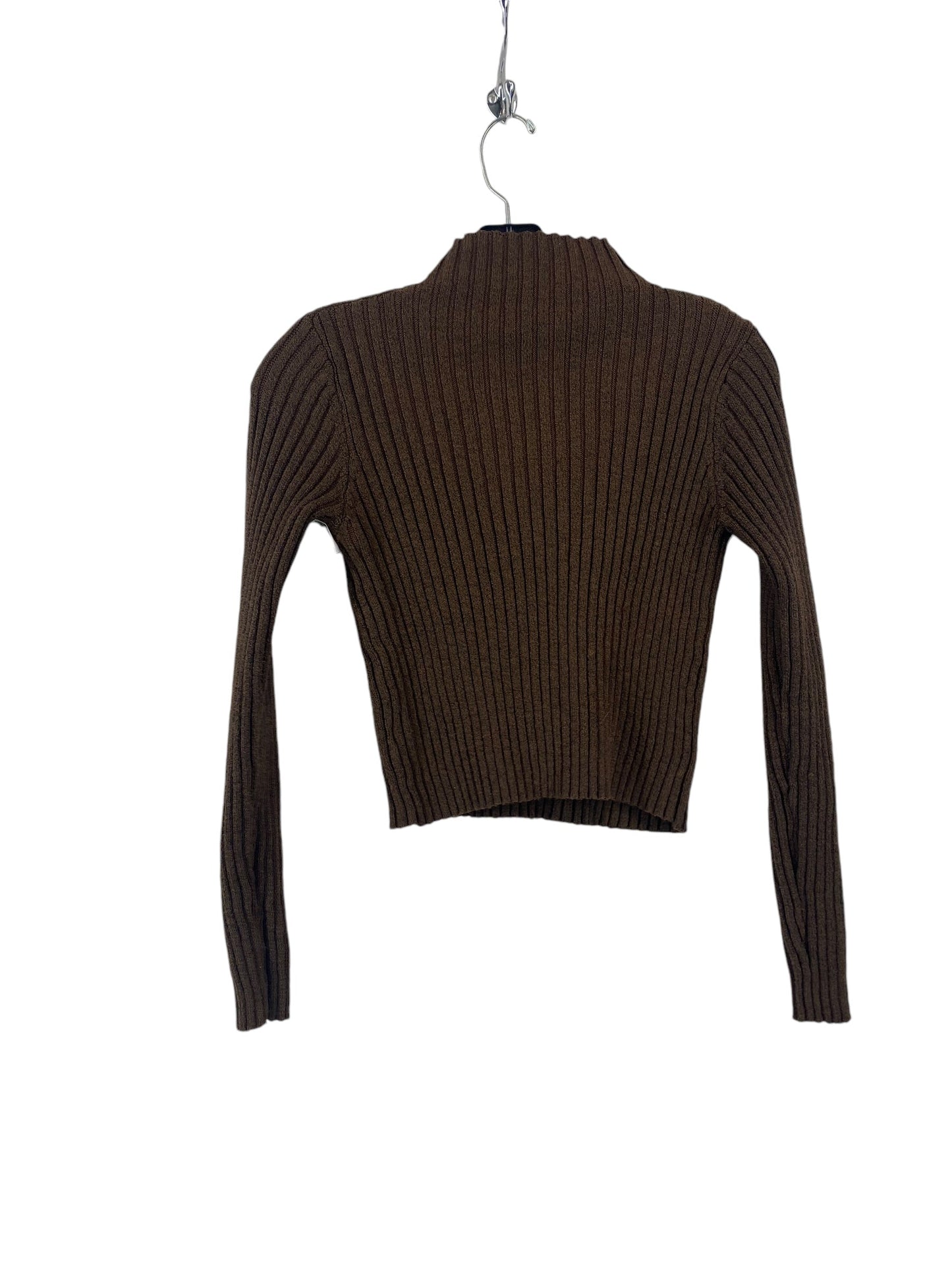 Top Long Sleeve By Shein In Brown, Size: Xs