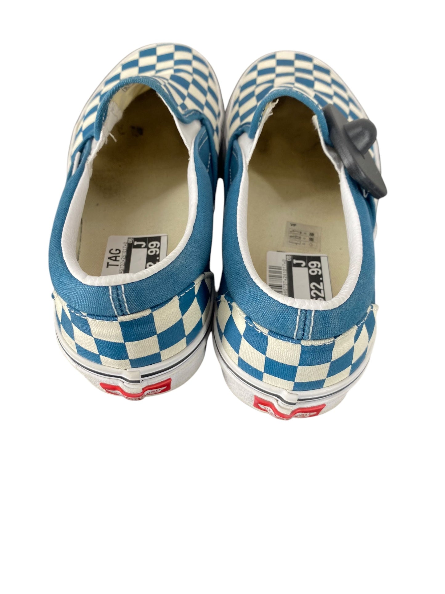 Shoes Sneakers By Vans In Teal, Size: 7.5