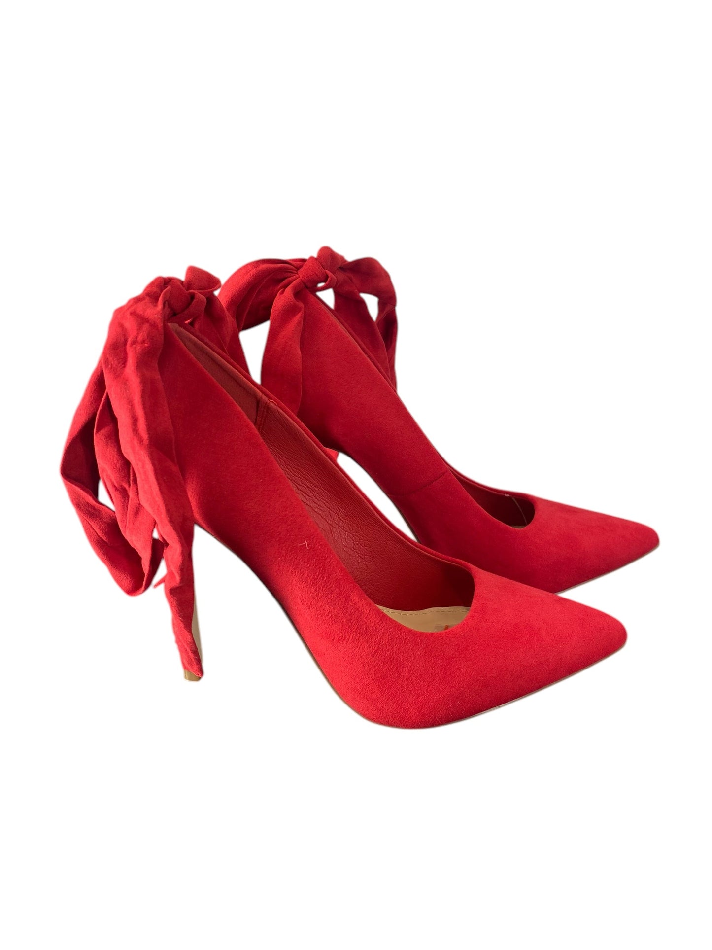 Shoes Heels Stiletto By Shoedazzle In Red, Size: 8.5