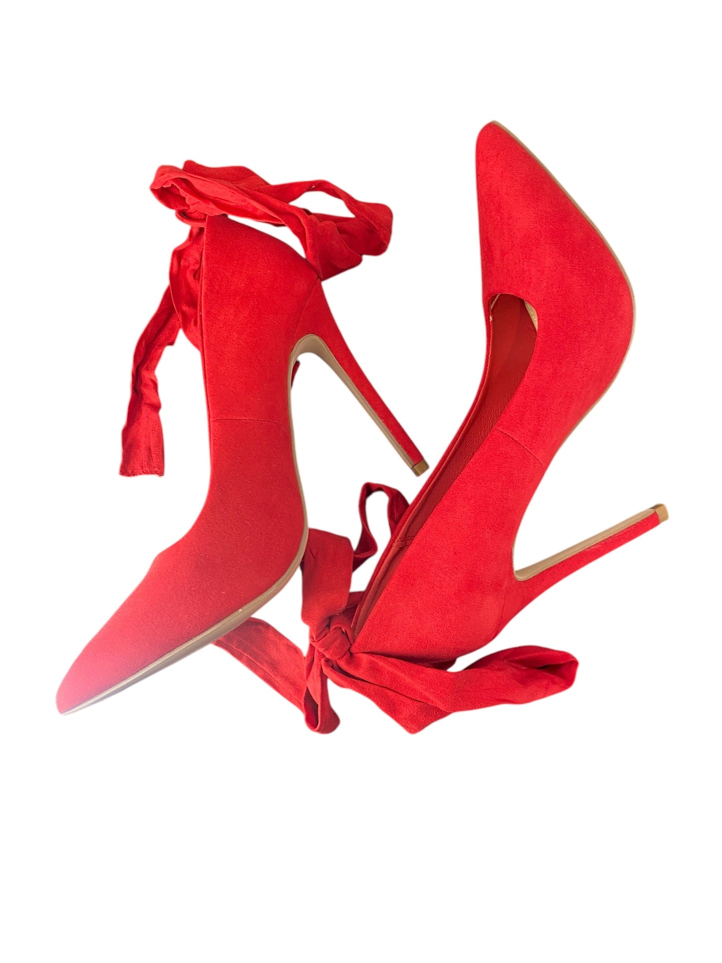 Shoes Heels Stiletto By Shoedazzle In Red, Size: 8.5