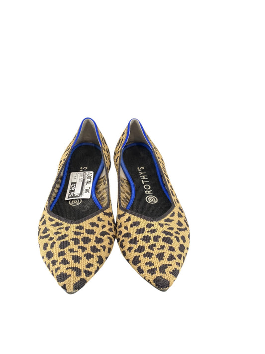 Shoes Flats By Rothys In Animal Print, Size: 8.5