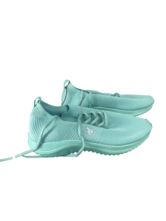 Shoes Athletic By Ralph Lauren In Teal, Size: 10