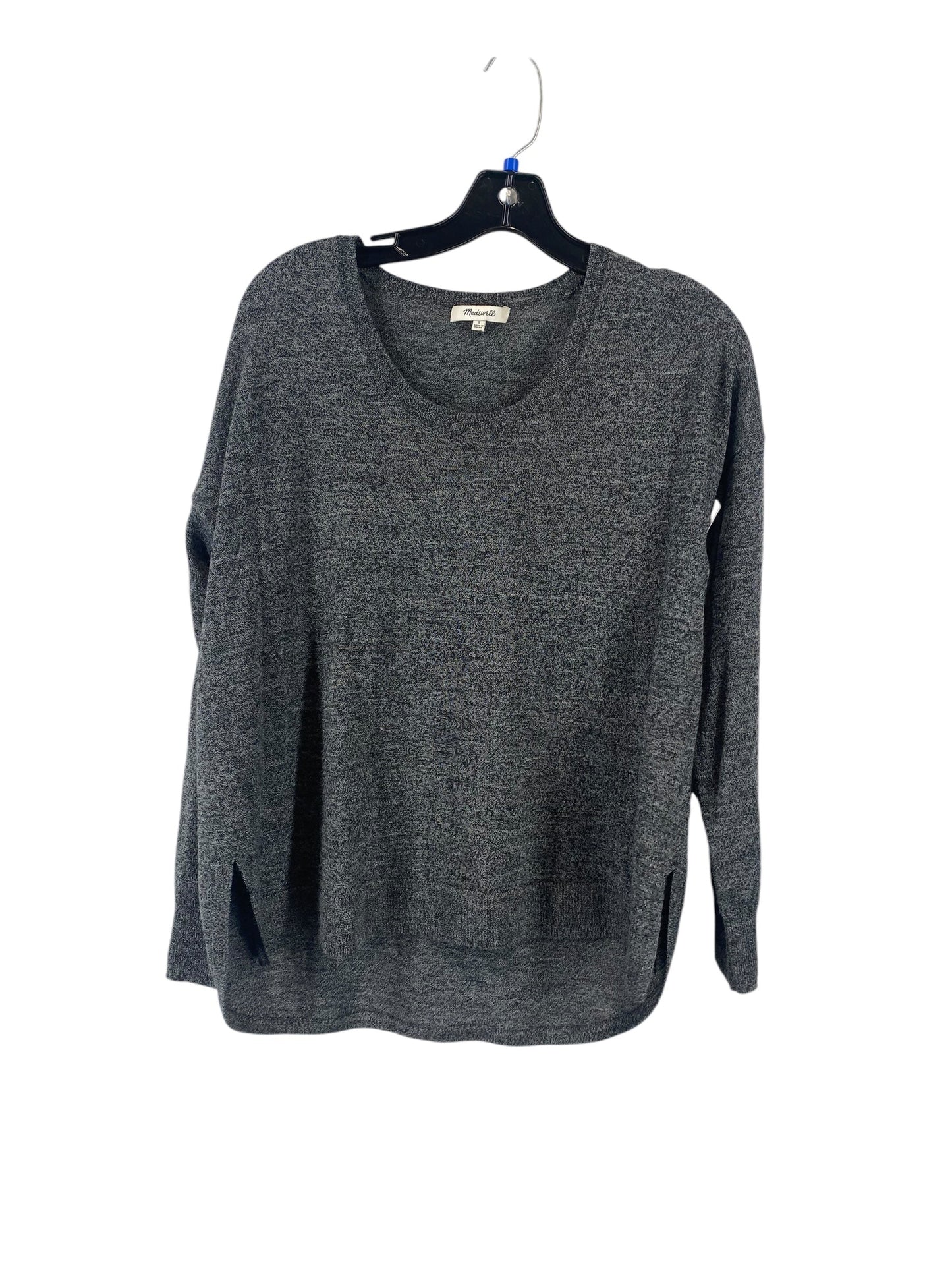 Top Long Sleeve By Madewell In Grey, Size: S