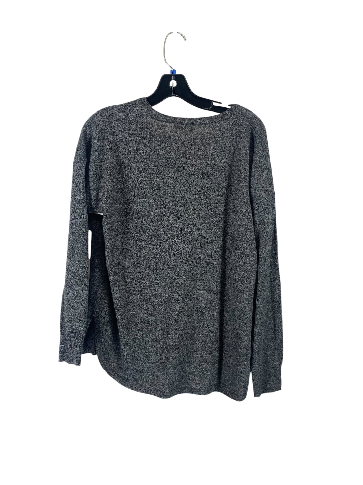 Top Long Sleeve By Madewell In Grey, Size: S