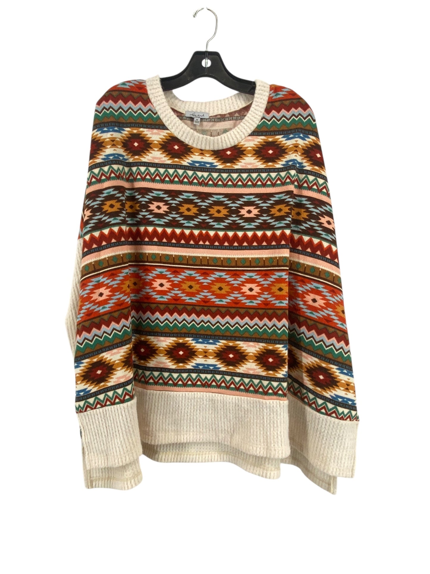 Top Long Sleeve By White Birch In Multi-colored, Size: M