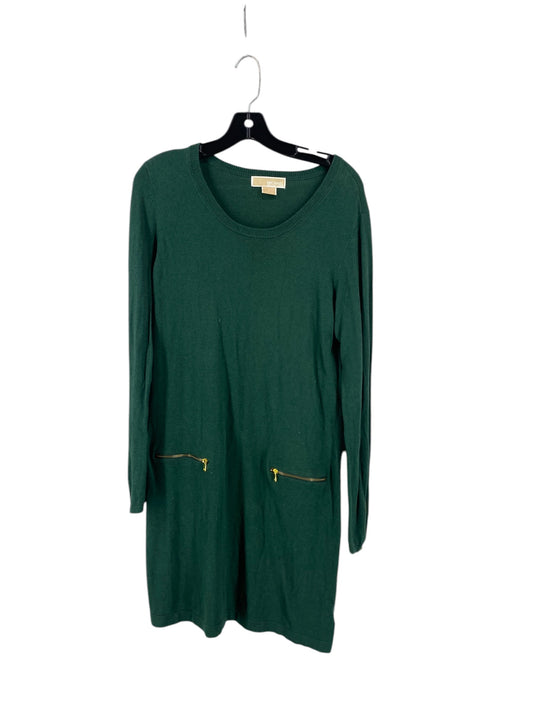 Dress Sweater By Michael By Michael Kors In Green, Size: L