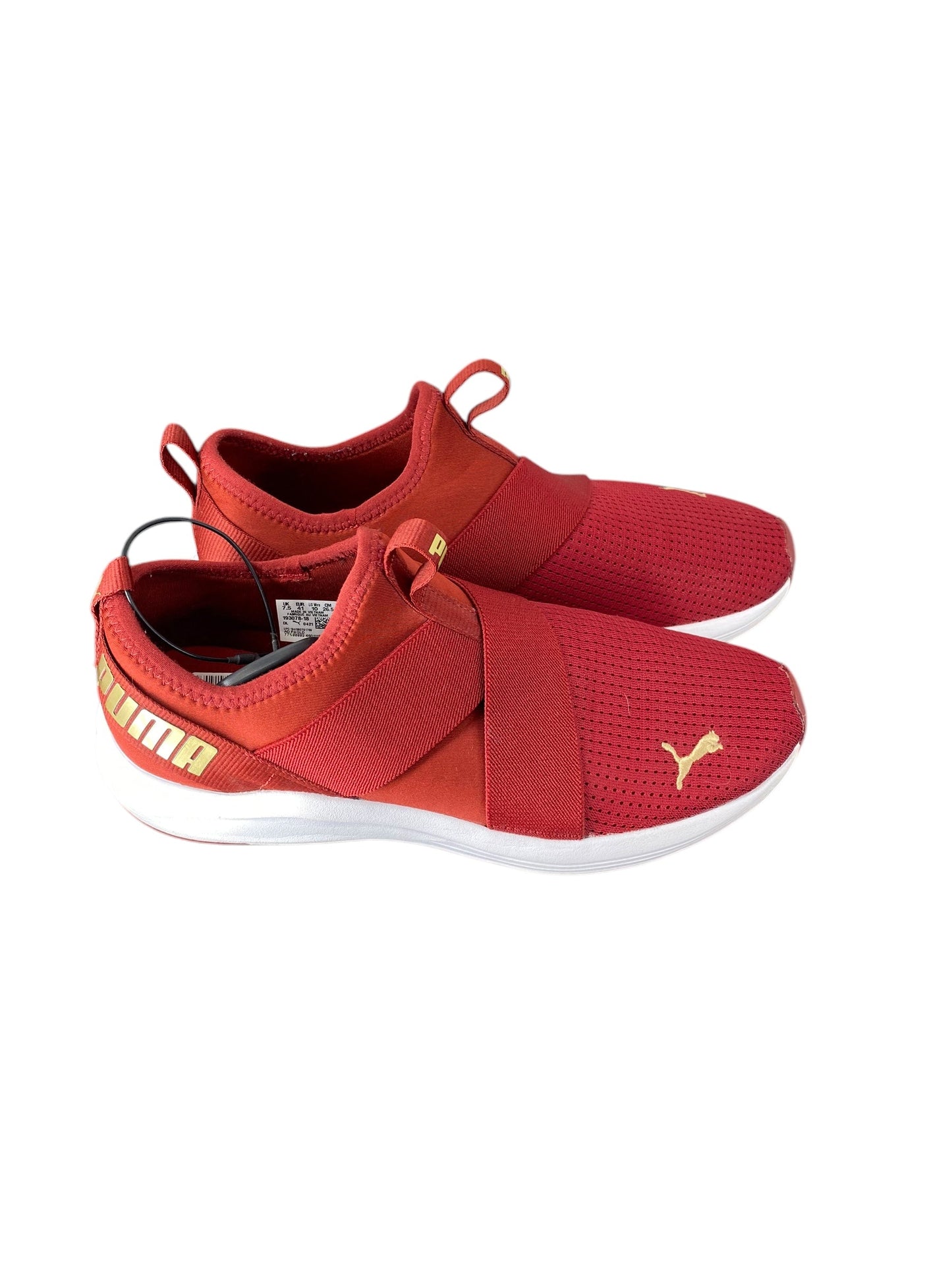 Shoes Athletic By Puma In Red, Size: 10