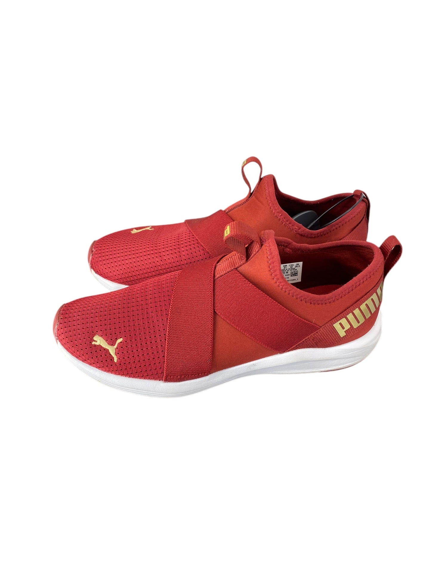 Shoes Athletic By Puma In Red, Size: 10