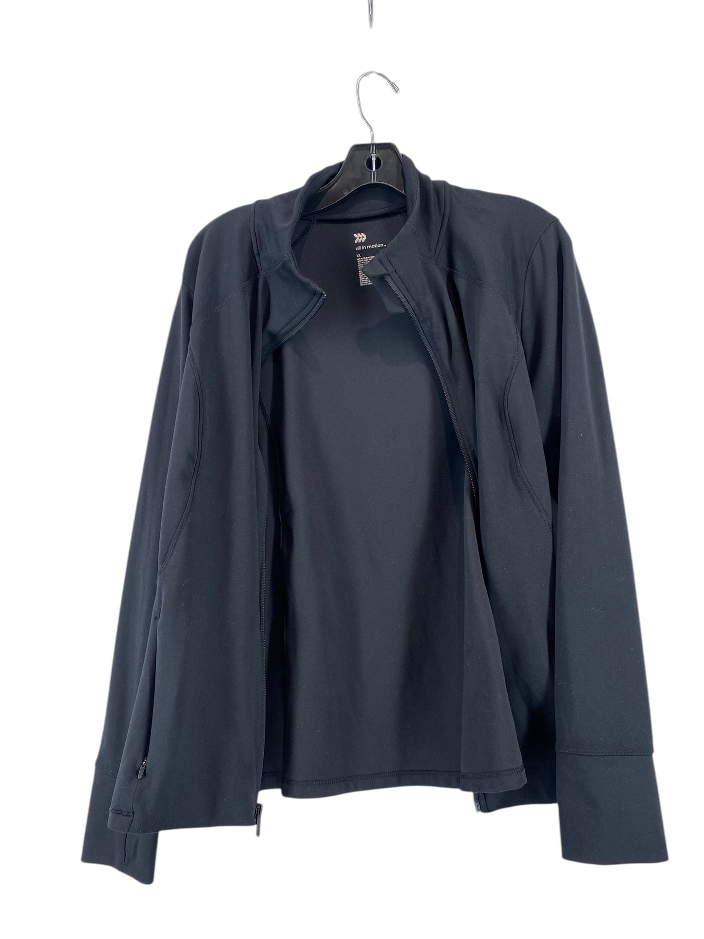 Athletic Jacket By All In Motion In Black, Size: Xl