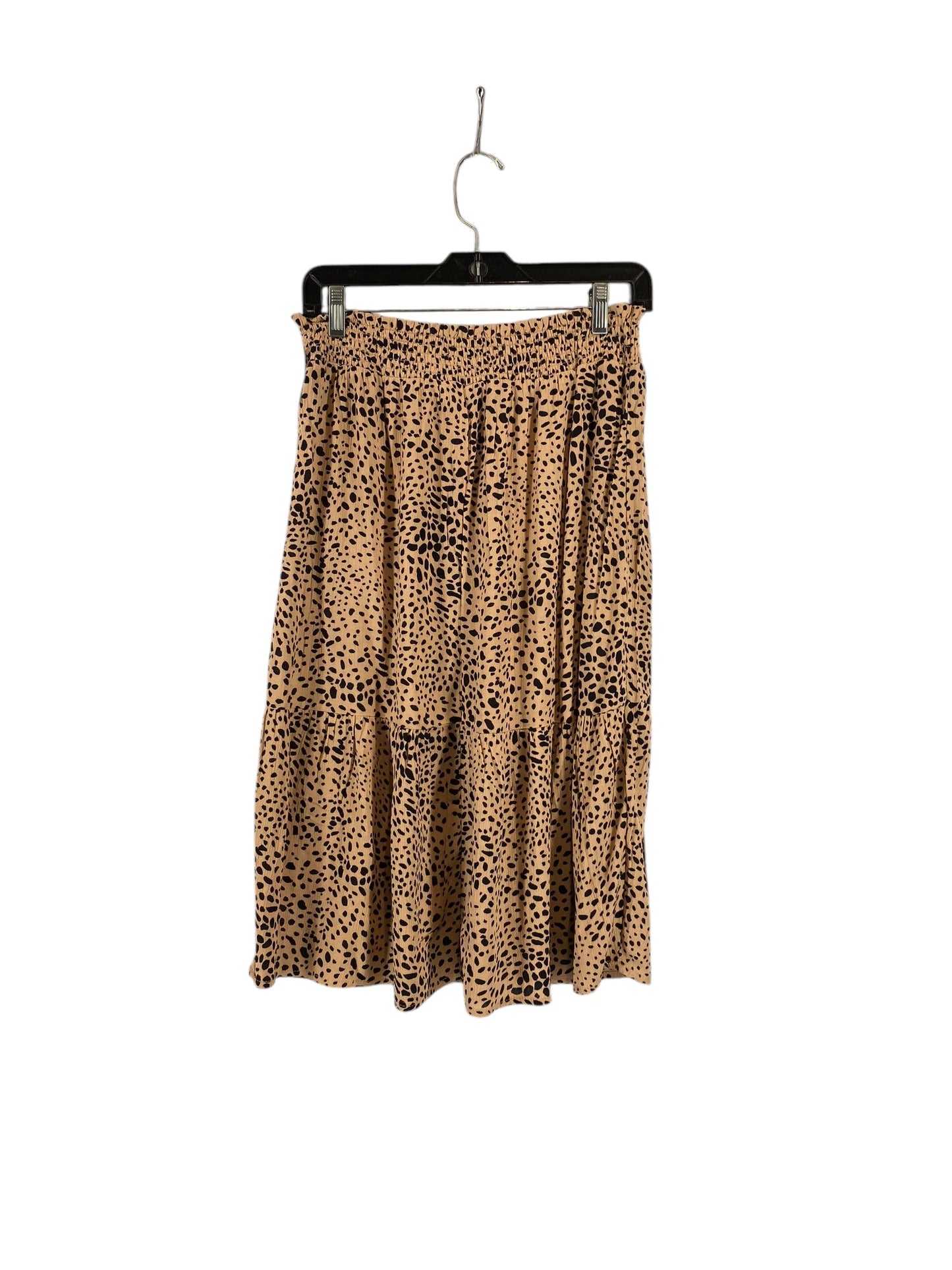 Skirt Midi By 89th And Madison In Animal Print, Size: M