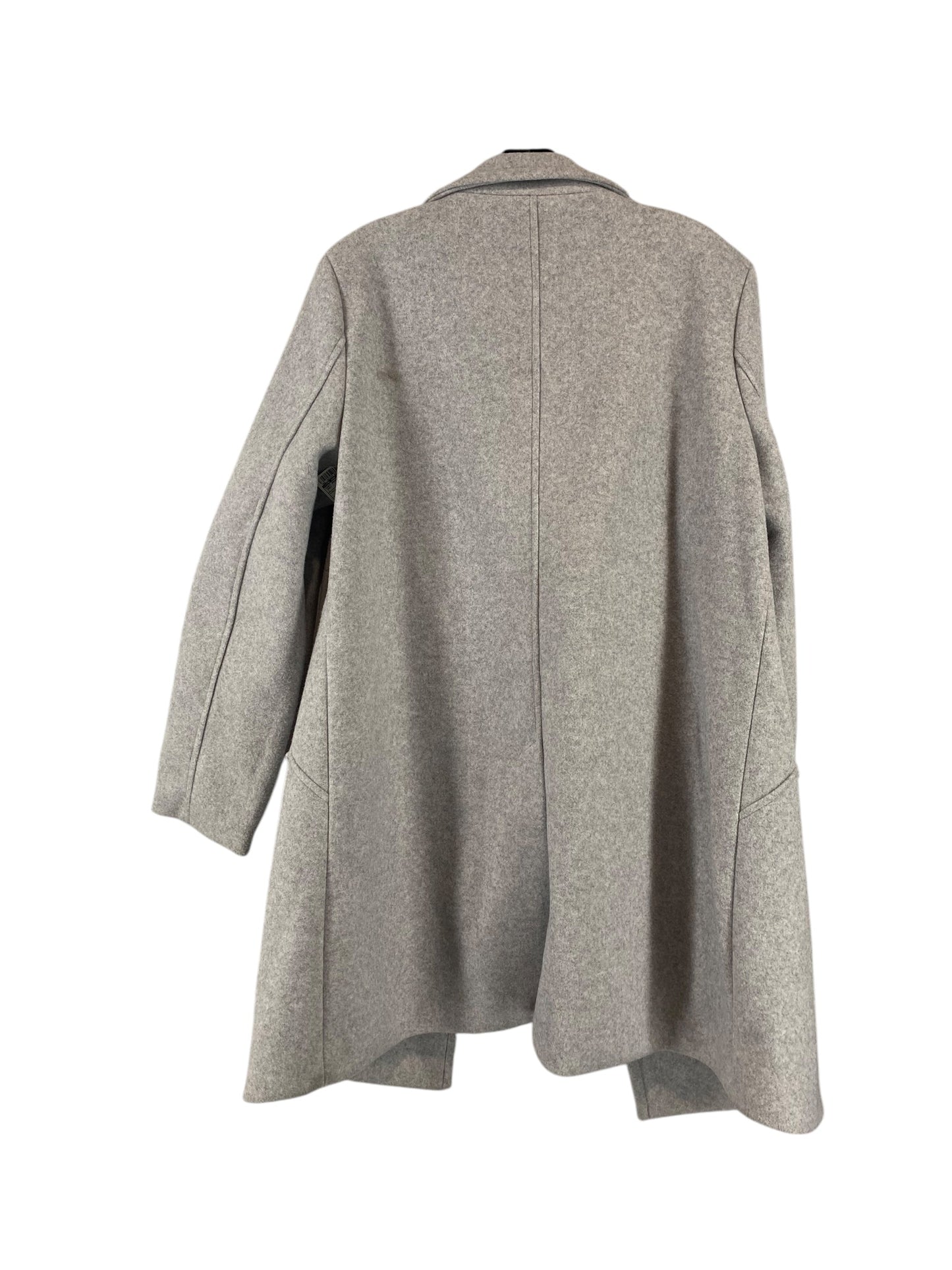 Coat Peacoat By Time And Tru In Grey, Size: L