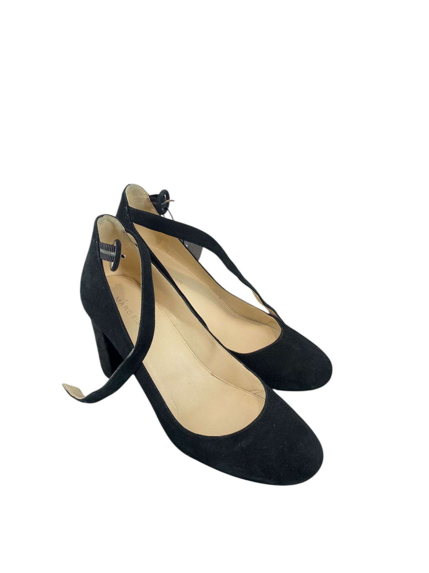 Shoes Heels Block By Marc Fisher In Black, Size: 8.5