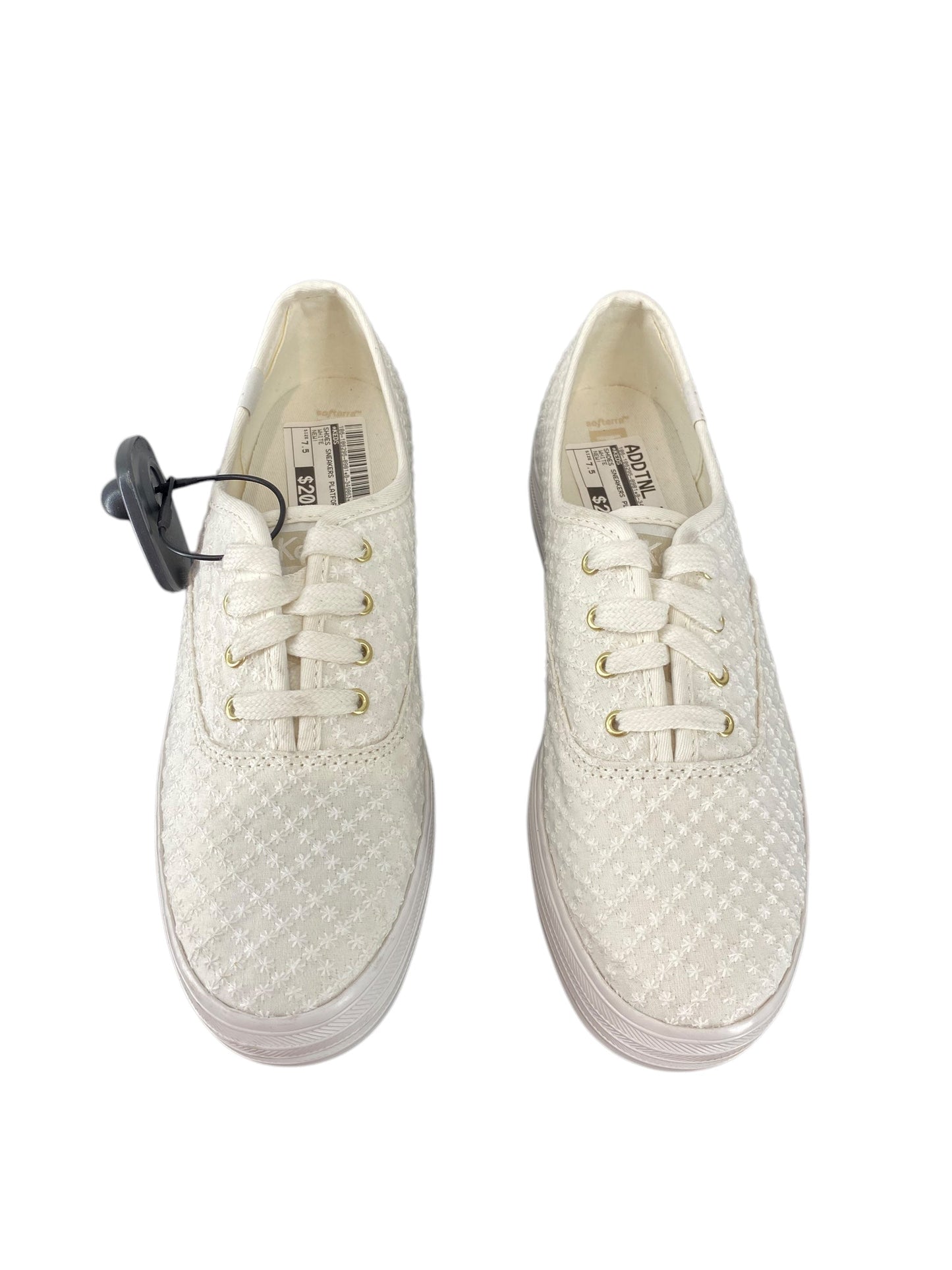 Shoes Sneakers Platform By Keds In White, Size: 7.5